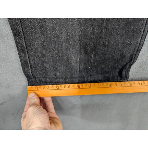 Rocawear Jeans Men's Black 38x34 Hip Hop Vintage Embroidered - Picture 11 of 14